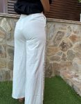 Pantalón Lino Bordado