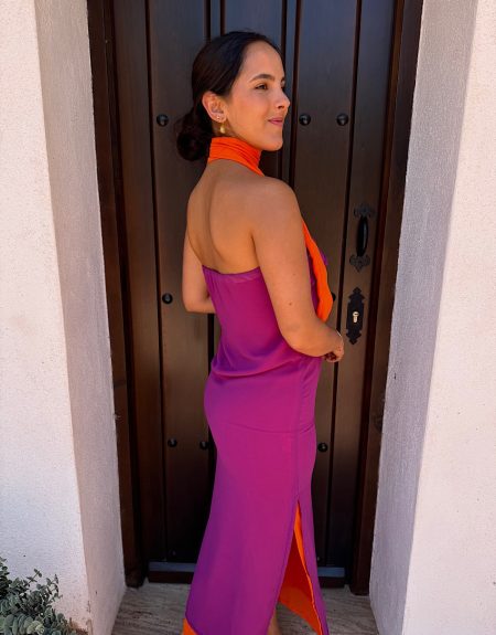 Vestido Doble Buganvilla
