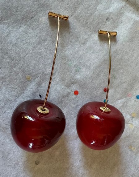 Pendientes Cerezas