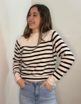 Jersey Rayas Crudo