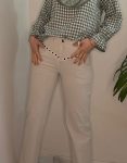 Vaquero Tachuelas Beige