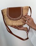 Bolso Rafia con Marrón
