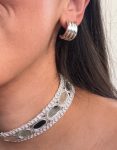 Pendientes Plateados