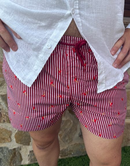 Bañador Flamencos - Rojo
