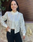 Bomber Lentejuelas