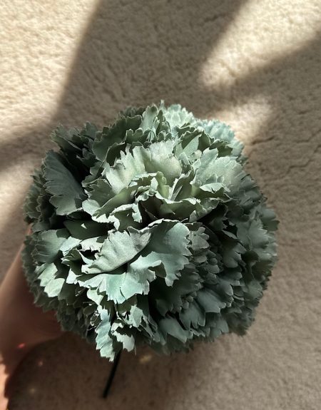 Ramillete Claveles Verde