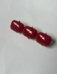 Broche relieve burdeos