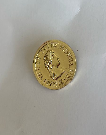 Broche moneda grande
