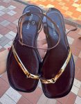 Sandalias burdeos
