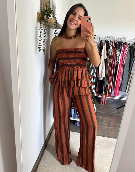 Conjunto banda naranja