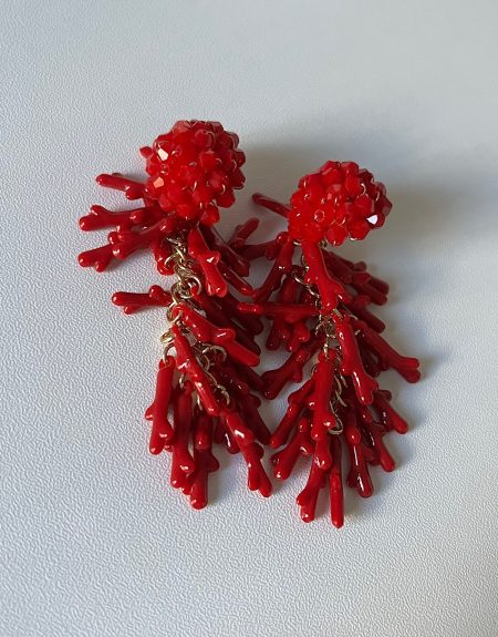 Pendientes corales